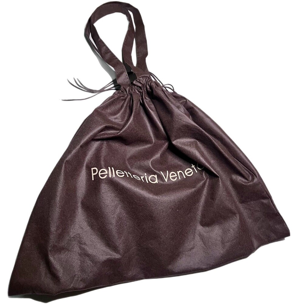 Pelletteria Veneta Brown Drawstring Tote Dust Bag Only 19.5’x15.5’